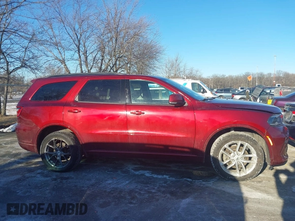 2021 Dodge Durango GT Plus with VIN 1C4RDJDG9MC751224, listed as a IAAI auction lot 41415688 with 54,598 mi miles and . Bid and sale history available at DreamBid. Image 13.