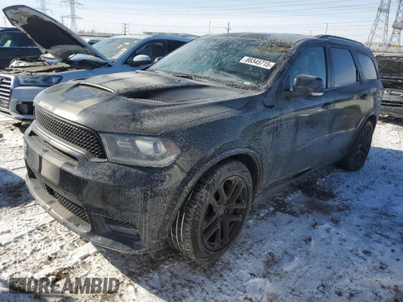 2020 Dodge Durango SRT with VIN 1C4SDJGJ1LC116456, listed as a Copart auction lot 88345715 with 22,349 mi miles and Clean Title. Bid and sale history available at DreamBid. Image 1.
