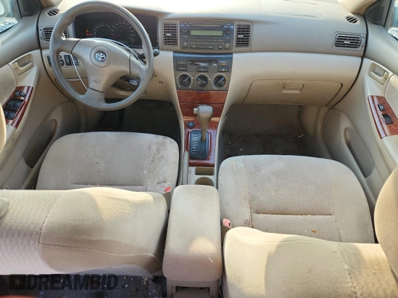 2005 Toyota Corolla CE with VIN 1NXBR30EX5Z475890, listed as a Copart auction lot 63123825 with 227,789 mi miles and Clean title. Bid and sale history available at DreamBid. Image 8.