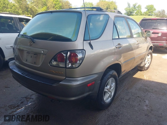 2002 Lexus RX 300 with VIN JTJGF10U220137866, listed as a IAAI auction lot 42106760 with 213,598 mi miles and . Bid and sale history available at carsss.com. Image 4.