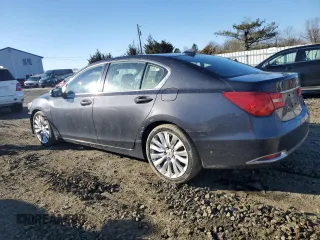 2014 Acura RLX Advance Pkg with VIN JH4KC1F91EC006406, listed as a Copart auction lot 45450345 with 187,089 mi miles and Salvage Title. Bid and sale history available at carsss.com. Image 2.