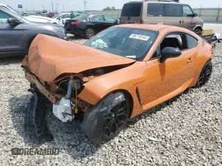 2023 Toyota GR86 10th Anniversary Special Edition with VIN JF1ZNBG18P9755119, listed as a Copart auction lot 66719144 with 0 mi miles and Salvage Title. Bid and sale history available at carsss.com. Image 1.