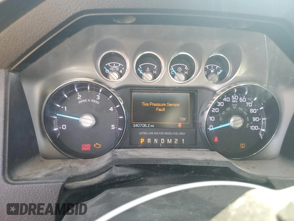 2014 Ford F-350 XLT with VIN 1FT8W3BT5EEA52521, listed as a Copart auction lot 61803505 with 340,706 mi miles and Clean title. Bid and sale history available at DreamBid. Image 9.