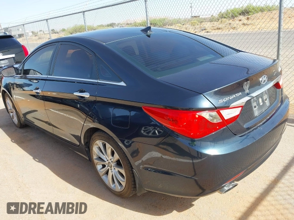 2012 Hyundai Sonata 2.4L Limited PZEV with VIN 5NPEC4AC6CH350107, listed as a IAAI auction lot 42026674 with 162,855 mi miles. Bid and sale history available at carsss.com. Image 3.
