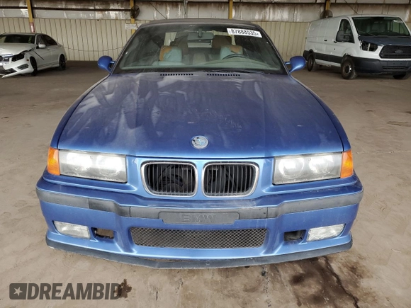 1998 BMW 3 Series M3 with VIN WBSBK0334WEC39034, listed as a Copart auction lot 87888535 with 83,958 mi miles and Salvage Title. Bid and sale history available at carsss.com. Image 5.