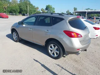 2009 Nissan Murano SL with VIN JN8AZ18U69W006374, listed as a IAAI auction lot 42021900 with 209,749 mi miles. Bid and sale history available at carsss.com. Image 3.