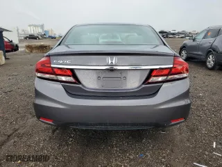 2015 Honda Civic Sedan LX with VIN 19XFB2F51FE106296, listed as a Copart auction lot 54139015 with 118,848 mi miles and Clean Title. Bid and sale history available at carsss.com. Image 6.