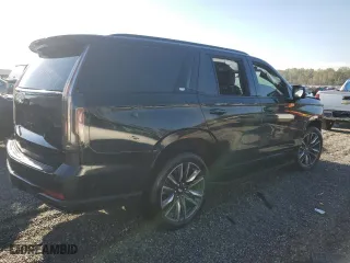 2021 Cadillac Escalade Sport Platinum with VIN 1GYS4GKL7MR338004, listed as a Copart auction lot 74951774 with 40,531 mi miles and Salvage Title. Bid and sale history available at carsss.com. Image 3.