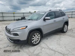 2017 Jeep Cherokee Limited с VIN 1C4PJLDB0HW619554, выставлен на аукционе Copart как лот 58016145 с пробегом Не указан миль и Списание • Salvage title. История ставок и продаж доступна на DreamBid. Изображение 1.