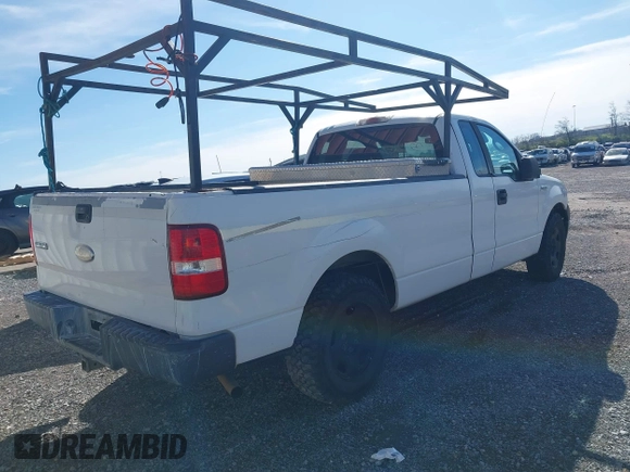 2007 Ford F-150 XL with VIN 1FTPF12V07KC40241, listed as a IAAI auction lot 41736613 with 403,583 mi miles. Bid and sale history available at carsss.com. Image 4.