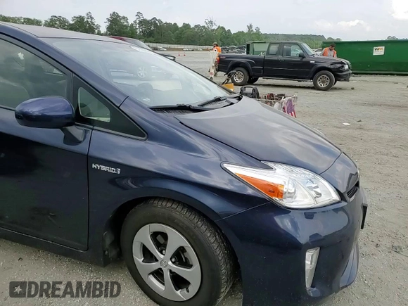 2015 Toyota Prius Four with VIN JTDKN3DU9F0449727, listed as a Copart auction lot 57883005 with 101,835 mi miles and Salvage title. Bid and sale history available at DreamBid. Image 14.