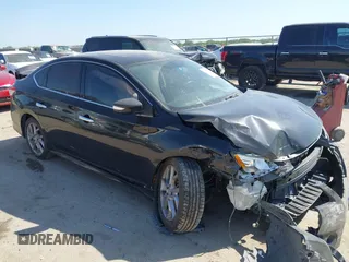 2015 Nissan Sentra SV with VIN 3N1AB7AP3FY216283, listed as a IAAI auction lot 41998107 with Not Provided miles and . Bid and sale history available at DreamBid. Image 1.
