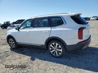 2022 Kia Telluride S with VIN 5XYP64HC4NG285385, listed as a Copart auction lot 57955535 with 52,702 mi miles and Salvage title. Bid and sale history available at DreamBid. Image 1.