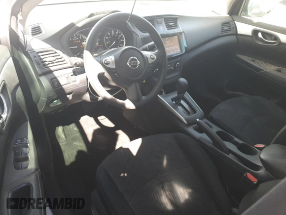 2019 Nissan Sentra S with VIN 3N1AB7AP2KY390081, listed as a Copart auction lot 47303135 with 124,376 mi miles and Salvage Title. Bid and sale history available at carsss.com. Image 8.