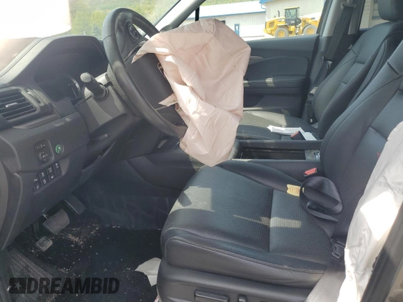 2021 Honda Ridgeline RTL-E with VIN 5FPYK3F76MB020626, listed as a Copart auction lot 55052515 with Not provided miles and Salvage title. Bid and sale history available at DreamBid. Image 7.