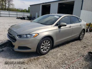 2016 Ford Fusion S with VIN 3FA6P0G71GR195082, listed as a Copart auction lot 50724254 with 111,292 mi miles and Salvage Title. Bid and sale history available at carsss.com. Image 1.