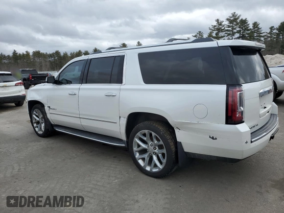 2017 GMC Yukon XL Denali with VIN 1GKS2HKJXHR209328, listed as a Copart auction lot 48726015 with 126,547 mi miles and Salvage Title. Bid and sale history available at carsss.com. Image 2.