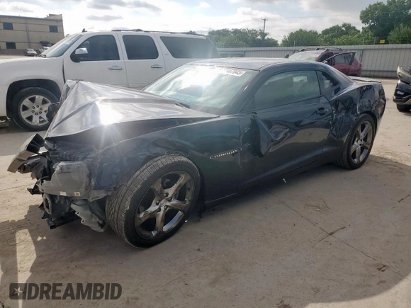 2014 Chevrolet Camaro LT with VIN 2G1FC1E31E9187152, listed as a Copart auction lot 62467045 with Not provided miles and Salvage title. Bid and sale history available at DreamBid. Image 1.