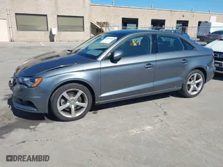 2016 Audi A3 2.0T Premium with VIN WAUB8GFF2G1011556, listed as a IAAI auction lot 41813050 with 109860 miles. Bid and sale history available at carsss.com. Image 18.