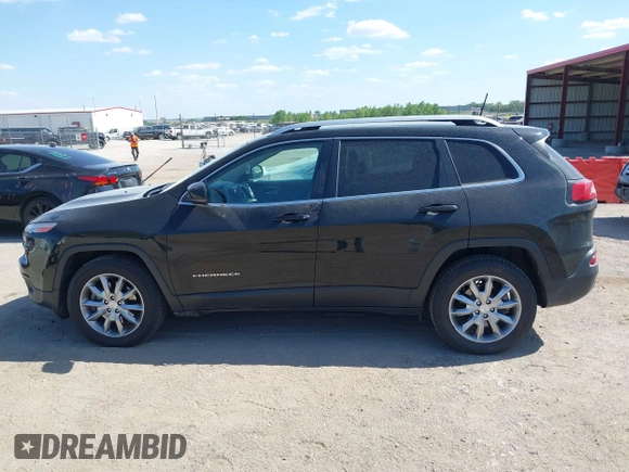 2017 Jeep Cherokee Limited with VIN 1C4PJMDS2HD239018, listed as a IAAI auction lot 42254356 with 129,673 mi miles and . Bid and sale history available at DreamBid. Image 15.