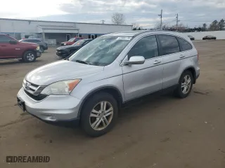 2010 Honda CR-V EX-L with VIN 5J6RE4H7XAL025225, listed as a Copart auction lot 53985175 with 193,586 mi miles and Clean Title. Bid and sale history available at carsss.com. Image 1.