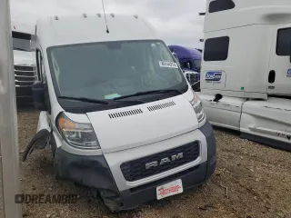2020 Ram ProMaster Cargo with VIN 3C6TRVDG2LE135023, listed as a Copart auction lot 80144214 with 43,076 mi miles and Salvage Title. Bid and sale history available at carsss.com. Image 4.