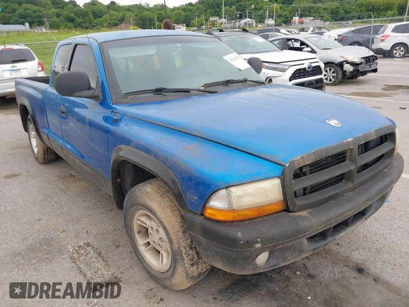 1998 Dodge Dakota SLT with VIN 1B7GL22X8WS564438, listed as a IAAI auction lot 42344252 with 137,973 mi miles and . Bid and sale history available at DreamBid. Image 1.