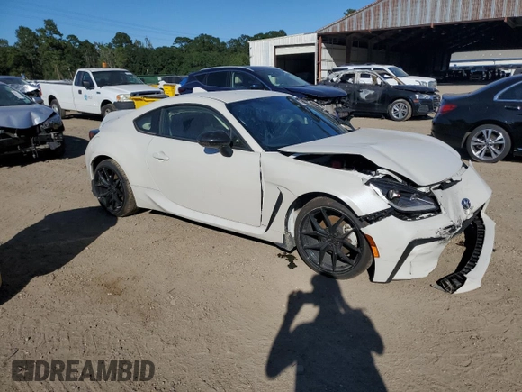 2023 Toyota GR86 Premium with VIN JF1ZNBE10P9762875, listed as a Copart auction lot 73985624 with 10,593 mi miles and Salvage Title. Bid and sale history available at carsss.com. Image 4.