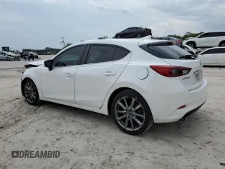 2018 Mazda 3 Touring with VIN 3MZBN1L32JM191616, listed as a Copart auction lot 50510825 with 57,547 mi miles and Salvage Title. Bid and sale history available at carsss.com. Image 2.