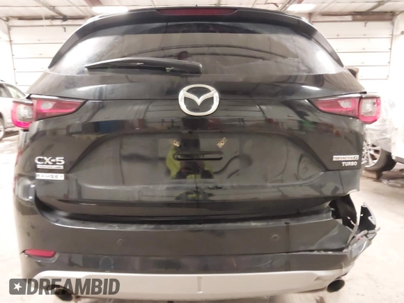 2024 Mazda CX-5 2.5 Turbo Signature with VIN JM3KFBXY8R0372916, listed as a IAAI auction lot 41524671 with 18,249 mi miles. Bid and sale history available at carsss.com. Image 21.