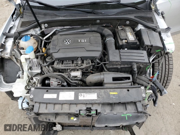 2017 Volkswagen Passat S with VIN 1VWAT7A32HC059233, listed as a Copart auction lot 58448495 with 65,534 mi miles and Salvage title. Bid and sale history available at DreamBid. Image 11.