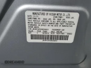 2012 Infiniti M z VIN JN1BY1AP0CM334810, wystawiony jako Copart lot #58928625 z przebiegiem Nie podano mil oraz Szkoda całkowita • Salvage title. Historia ofert i sprzedaży dostępna na DreamBid. Obrazek 12.