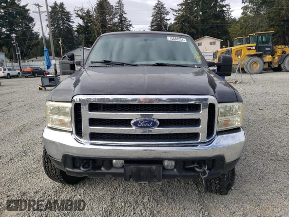 2001 Ford F-250 XL with VIN 3FTNX21F31MA74091, listed as a Copart auction lot 75888254 with 346,139 mi miles and Salvage Title. Bid and sale history available at DreamBid. Image 5.