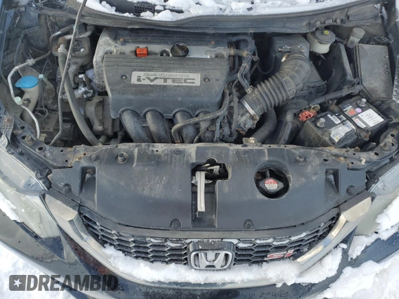 2013 Honda Civic Si with VIN 2HGFB6E55DH200287, listed as a Copart auction lot 43227685 with 230,876 mi miles and Non repairable. Bid and sale history available at DreamBid. Image 11.