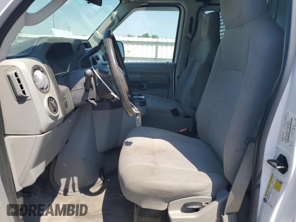2014 Ford Econoline Cargo Commercial with VIN 1FTNE2EWXEDA53837, listed as a Copart auction lot 61743185 with 158,968 mi miles and Salvage title. Bid and sale history available at DreamBid. Image 7.