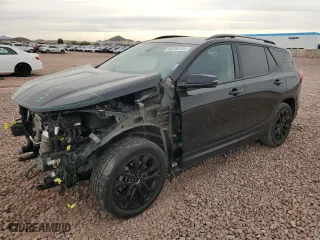 2020 GMC Terrain SLT with VIN 3GKALVEX2LL200629, listed as a Copart auction lot 45706165 with 24,039 mi miles and Salvage Title. Bid and sale history available at carsss.com. Image 1.