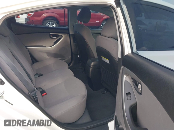 2014 Hyundai Elantra SE with VIN 5NPDH4AE1EH470964, listed as a IAAI auction lot 41916840 with 124,186 mi miles and . Bid and sale history available at DreamBid. Image 8.