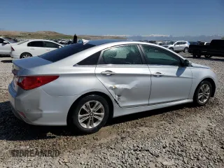2014 Hyundai Sonata GLS with VIN 5NPEB4AC6EH852282, listed as a Copart auction lot 54239225 with 197,515 mi miles and Salvage Title. Bid and sale history available at carsss.com. Image 3.