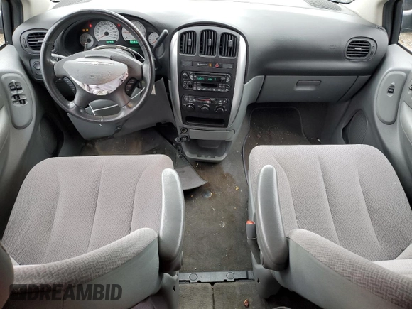 2007 Chrysler Town & Country LWB Touring with VIN 2A4GP54LX7R185132, listed as a Copart auction lot 85721084 with 186,950 mi miles and Salvage Title. Bid and sale history available at carsss.com. Image 8.