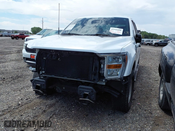 2022 Ford F-150 XL z VIN 1FTFW1E57NFA18485, wystawiony jako IAAI lot #42546098 z przebiegiem 42 449 mil mil oraz . Historia ofert i sprzedaży dostępna na DreamBid. Obrazek 16.