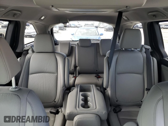 2020 Honda Odyssey Elite with VIN 5FNRL6H91LB023846, listed as a Copart auction lot 48240135 with 92,400 mi miles and Salvage title. Bid and sale history available at DreamBid. Image 10.