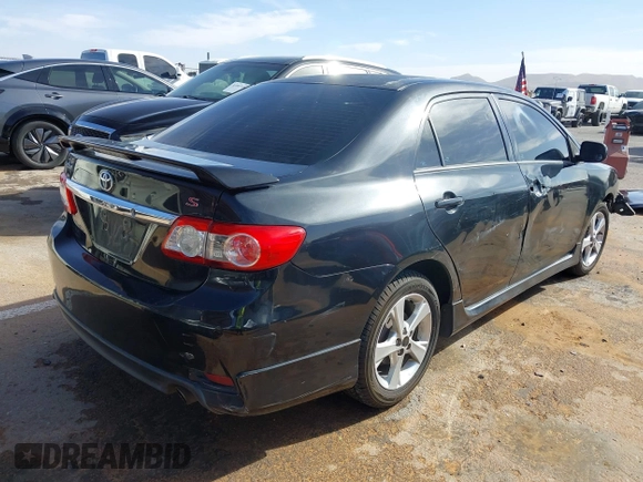 2013 Toyota Corolla L with VIN 5YFBU4EE5DP223252, listed as a IAAI auction lot 41789292 with 155,208 mi miles and . Bid and sale history available at DreamBid. Image 4.