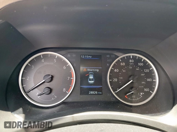 2024 Nissan Sentra S with VIN 3N1AB8BV9RY290847, listed as a Copart auction lot 59682875 with 28,826 mi miles and Salvage title. Bid and sale history available at DreamBid. Image 9.