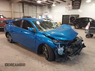 2021 Nissan Sentra SV z VIN 3N1AB8CV8MY267292, wystawiony jako IAAI lot #41237467 z przebiegiem Nie podano mil oraz . Historia ofert i sprzedaży dostępna na DreamBid. Obrazek 1.