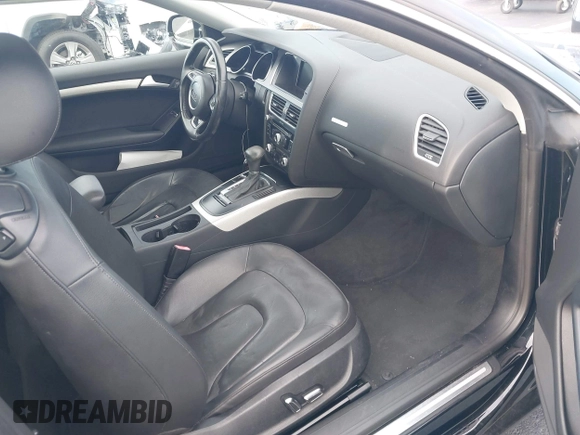 2013 Audi A5 Premium with VIN WAUCFAFR4DA042899, listed as a IAAI auction lot 42682496 with 60,274 mi miles and . Bid and sale history available at DreamBid. Image 5.