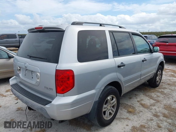 2003 Honda Pilot EX with VIN 2HKYF18443H620002, listed as a IAAI auction lot 41688454 with 213,392 mi miles. Bid and sale history available at carsss.com. Image 4.