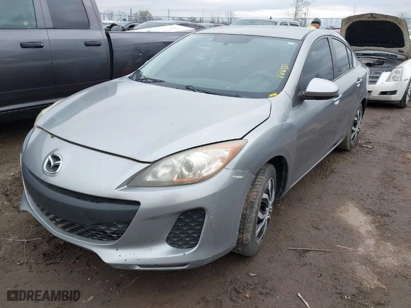 2012 Mazda Mazda3 i Sport with VIN JM1BL1UG0C1507671, listed as a IAAI auction lot 41949831 with NaN miles. Bid and sale history available at carsss.com. Image 2.
