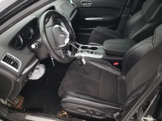 2018 Acura TLX w/A-SPEC Pkg with VIN 19UUB3F60JA801467, listed as a Copart auction lot 89246245 with 0 mi miles and Salvage Title. Bid and sale history available at carsss.com. Image 7.