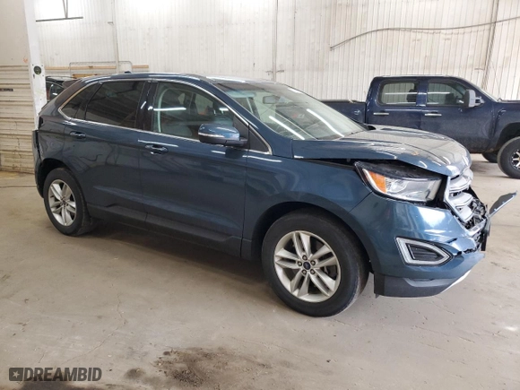 2016 Ford Edge SEL with VIN 2FMPK4J8XGBB52716, listed as a Copart auction lot 53041375 with 146,780 mi miles and Salvage Title. Bid and sale history available at carsss.com. Image 4.
