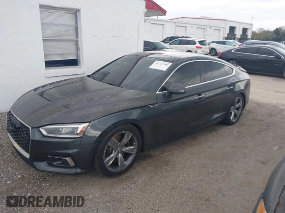 2018 Audi A5 Sportback Prestige z VIN WAUCNCF59JA080233, wystawiony jako IAAI lot #41717290 z przebiegiem 154 361 mil mil oraz . Historia ofert i sprzedaży dostępna na DreamBid. Obrazek 14.